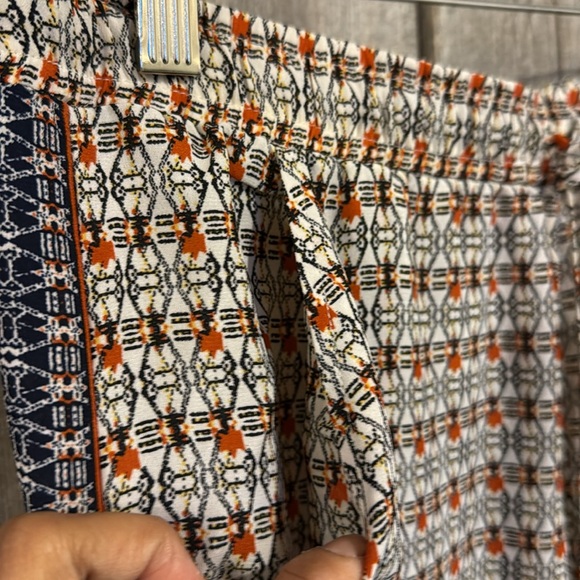 Multicolor Tweed Wide-Leg Pants XL - Picture 5 of 8